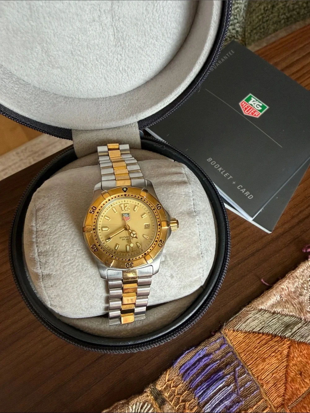 Tag Heuer Two-Tone Gold and silver women’s watch